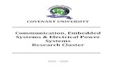 Communication,Embedded Systems&!Electrical!Power! Systems ... · Page 1 of 13!!!!! COVENANTUNIVERSITY!!! Communication,Embedded Systems&!Electrical!Power! Systems! Research!Cluster!!!!!
