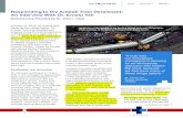 Responding to the Amtrak Train Derailment: An Interview ... · 2/9/2016  · Triage Coordinated Field-to- Facility Transport On-Scene . Stabilization. Point- to-Point Tracking Patient