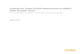 Linking the Texas STAAR Assessments to NWEA MAP Growth Tests · 2017. 6. 4. · Texas Assessments of Academic Readiness™ (STAAR™) reading and math with those of the MAP Reading