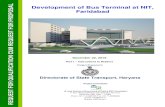 Development of Bus Terminal at NIT, Faridabad OPOSAL · 2017. 8. 11. · Development of Bus Terminal at NIT, Faridabad in relation to which it is being issued. The information and