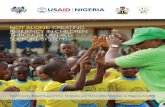 NOT ALONE: CREATING RESILIENCY IN CHILDREN THROUGH … · IN NIGERIA 17.5 million children are orphans or vulnerable children1 2.5 million are AIDS orphans 2 220,000 children are