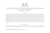 HPCC Random Access Benchmark Excels on Data Vortex€¦ · HPCC Random Access Benchmark Excels on Data Vortex™ Version *1.1 June 7 2016 Abstract The Random 1Access benchmark, as