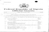 Federal Republic of Nigeria Official Gazette...Oct 09, 2000  · 9. HRH Oba Ogundipe, Olubadan of Ibadan Oyo 10. HRH Eze Vincent Ogbonnaya Okoro, Eze Aro of Arochukwu.. Abia 11. Hon.