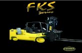 FKS SERIES - CraneNetwork.com · FKS SERIES SOLID REPUTATION The FKS Series is a heavy-duty cushion-tire liftruck with the power to lift loads up to 100,000 pounds, but compact enough