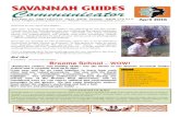 Savannah Guides Communicator Newsletter – April 2016 · Savannah Guides Communicator Newsletter – April 2016 2 The next SAVANNAH GUIDES SCHOOL will be held in Cooktown 27-30 October
