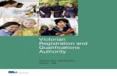 Victorian Registration and Qualiﬁ cations Authority · Qualifications Authority (VRQA) in accordance with the Financial Management Act 1994 and the Education and Training Reform