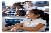School Open House Sunday January 31 11am-1pm · 1/24/2016  · newborn baby for milk (1 Pt 2:2). • Promise: “If one member suffers, all the members suffer with it; if one member