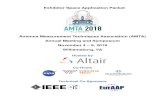 Antenna Measurement Techniques Association (AMTA) Annual ...€¦ · Welcome to Williamsburg, Virginia! You are invited to exhibit at and attend the 40th Annual Symposium of the Antenna