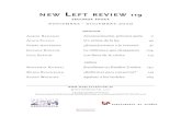 new Left review 119 · new left review 119 nov dic 2019 153 Bhaskar Sunkara, The Socialist Manifesto: The Case for Radical Politics in an Era of Extreme Inequality, Basic Books/ Verso,