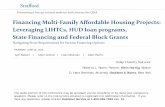 Financing Multi-Family Affordable Housing Projects ...media.straffordpub.com/products/financing-multi... · 6/12/2014  · – Other HUD mortgage and rental assistance restructuring