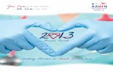 2 13 AAHFN ANNUAL REPORT · 2018. 4. 3. · 2 13 AAHFN ANNUAL REPORT 4 9th Annual Meeting: Montreal – A Heart Beat Away AAHFN expanded the heart failure nursing community by holding