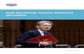 Dods Monitoring: Autumn Statement speculation€¦ · The briefing below, collated by Dods Monitoring, ... rates to exclude plant and machinery from valuations, allowing apprenticeship