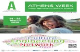 Poster Athens march 2020 - Universitatea Politehnica din Bucuresti · 2020. 1. 22. · ATHENS WEEK 7-dag intensive courses in Europe ATHENS NETWORK ADVANCED TECHNOLOGY HIGHER EDUCATION