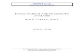 HOTEL MARKET AND FEASIBILITY ANALYSIS ROCK VALLEY, …€¦ · Market/Feasibility Studies; Site Location; Development Ventures 944 Evans Street Oshkosh, Wisconsin 54901 (414)-379-2105