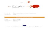 D5.2 Outreach activities: final report · D5.2 - Outreach activities: final report September 2015 Sigma Orionis The CATALYST project has received funding from the European Unions