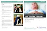 Patient/Caregiver Training Hospice of Hamilton · 5/23/2019  · Training: Personal Care Needs of Bed bound Patient. ©2019 Hospice of Cincinnati Patients who are no longer able to