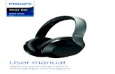 UM TAPH805 00 v2.0 20191104€¦ · over-ear headphones What's in the box Philips Bluetooth over-ear headphones Philips TAPH805 Quick start guide Other devices A mobile phone or device