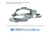 ALL PUPIL WIRELESS INDIRECT OPHTHALMOSCOPE · 2019. 3. 27. · 2.0 Warnings & Cautions Carefully read this instruction section before using your Keeler product. For your own safety
