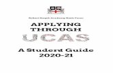 The Robert Smyth Guide to UCAS€¦ · • UCAS CLEARING opens. If you are still unplaced, courses vacancies are available from the UCAS website. Thursday 12. th. August • EXAM