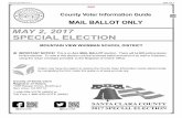 Special Election 05-02-2017 · Complete your vote. by touching "Cast Ballot" on the right of the screen. Once you cast your ballot, the word "Accepted" will be printed on the paper