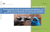 Demand-Led Transformation of the Livestock Sector in India · The World Bank Group June 2011 South Asia Agriculture and Rural Development Demand-Led Transformation of the Livestock