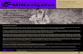 SEPTEMBER 2017 AUTISM ALLIANCE OF MICHIGAN Contributed … · MiNavigator Newsletter Issue 11 Presented by Autism Alliance of Michigan Help. Hope. Answers. Today. ... Test Ride a