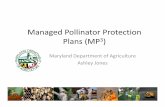 Managed Pollinator Protection · (l) The Environmental Protection Agency shall assess the effect of pesticides, including neonicotinoids, on bee and other pollinator health and take