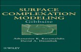 SURFACE MODELING - Startseite · 8.3 Comparison of Gibbsite Surface-Complexation Constants with Those of Goethite, Hydrous Ferric Oxide, and Hydrous Manganese Oxide / 208 8.4 Summary