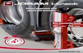 Wheel alignment with speed and precision - fesirl.ie Files/Josam/Wheel... · Wheel adapters are mounted on all 12 wheels before the measuring One measuring head on each side of the