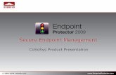 Secure Endpoint Management - OSSIR · 2011. 4. 5. · Since 2007 malware was infecting PCs increasingly using removable devices Organizations better protect against E-mail (viruses,