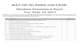 BAY OF ISLANDS COLLEGE Student Enrolment Pack For Year 12 …boic.school.nz/wp-content/uploads/2015/01/Yr-12-Enrolment-Pack-20… · That the pupil will attend school regularly and