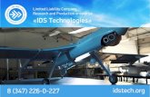 Limited Liability Company Research and Production enterprise «IDS ... · Research and Production enterprise «IDS Technologies» 8 (347) 226-0-227 idstech.org. 37, achkaev street,