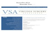 YOUR 2020 2021 EMPLOYEE BENEFITS GUIDE...YOUR 2020‐2021 EMPLOYEE BENEFITS GUIDE Inside Our employees are our most valuable asset. That’s why at Virginia Surgery Associates, PC
