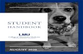  · STUDENT HANDBOOK College of Veterinary Medicine LINCOLN MEMORIAL UNIVERSITY AUGUST 2020