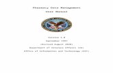 Department of Veterans Affairs Pharmacy Data Management ...PDM)/…  · Web viewWarning Builder. Warning Mapping. ... This prevents the need for a new software release every time