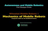 Wheeled Mobile Robots 1 Mechanics of Mobile Robotsoriolo/amr/slides... · Oriolo: Autonomous and Mobile Robotics - Mechanics of Mobile Robots: Companion slides 9 the disk can go from