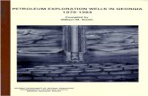 PETROLEUM EXPLORATION WELLS IN GEORGIA 1979-1984petroleum exploration wells in georgia 1979-1984 compiled by william m. steele georgia department of natural resources environmental