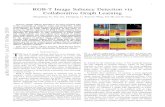 IEEE TRANSACTIONS ON MULTIMEDIA 1 RGB-T Image Saliency ... · Collaborative graph, Joint optimization, Benchmark dataset. I. INTRODUCTION T HE goal of image saliency detection is