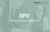 What is an RPO - bloorco.combloorco.com/wp-content/uploads/2020/06/RPO-Bloor-Consulting.pdf · RPO Recruitment Process Outsourcing. RPO differs greatly from contingent/retained search