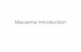 Macsyma Introduction - CHERIC · an R for Resume calculation. You can erase the PDEase2D Output sections with the Eraser button. Language-Based Problem Specification. You can prepare