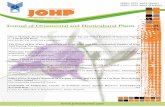 Vol 2(2), June 2012 - Webs 5/Final - JORNAMEN… · 66 Journal of Ornamental and Horticultural Plants, 2 (2): 65-72, June, 2012 INTRODUCTION Solanum nigrum L. (Family: Solanaceae)