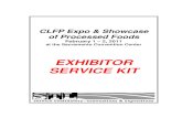EXHIBITOR SERVICE KIT - CLFPclfp.com/documents/Expo/2011/Exh.ServiceKit2011_Electronic.pdf · STL, Ltd. Dear Exhibitor: We are pleased to announce that we have been selected as the