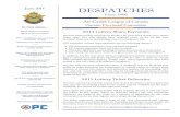 June 2014 DESPATCHES - Air Cadet League of Canada Jun _r… · Delivery questions or concerns to david.brown@aircadetleague.on.ca. June 2014 DESPATCHES From 4900 Air Cadet League