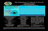 St. Matthew Catholic Churchst-matthew-church.com/wp-content/uploads/2015/05/May-24... · 2015. 5. 5. · Boynton & Delray Beach Popcorn Ceiling Removal Knockdown Drywall Repair Orange