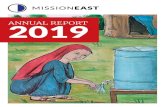 ANNUAL REPORT 2019 - missioneast.org€¦ · to DPRK. When responding to humanitarian crises, Mission East’s professional staff and dedicated partners are central to ensuring we