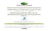 Multi-Dimensional Context-Aware Adaptation of Service ...hiis.isti.cnr.it/serenoa/uploads/2013/09/SERENOA_D5.2.3.pdf · FP7 – ICT – 258030 SERENOA Deliverable D5.2.3 Application