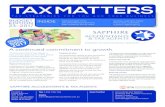 TAXMATTERS · WEBSITE PARTNERS Greg Charlton SAPPHIRE ACCOUNTANTS & TAX AGENTS Accounting & Taxation Business Consulting Business & Personal Insurance Self Management Superannuation