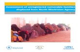 Assessment of unregistered vulnerable families displaced from … · 2020. 4. 30. · 1. EXECUTIVE SUMMARY. ore than half a million persons from North Waziri-stan Agency have been