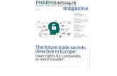 De Gaulle Fleurance & Associés€¦ · Partnering agreements in the drug delivery industry Emmanuelle Trombe The future trade secrets ... to be substantially modified before the