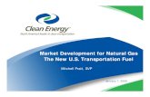 Market Development for Natural Gas - Energy.gov...Liquefied Natural Gas (LNG) Regional Trucking Refuse Hauling Public Transit Compressed Natural Gas (CNG) Taxis Airport Transit Government